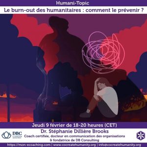 Visio conférence sur la prévention du burn out chez les humanitaires